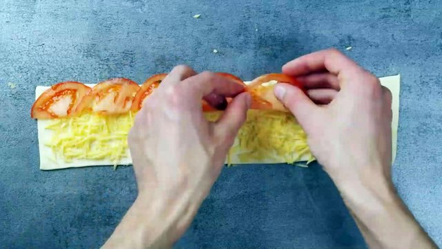 Выпечка из слоёного теста