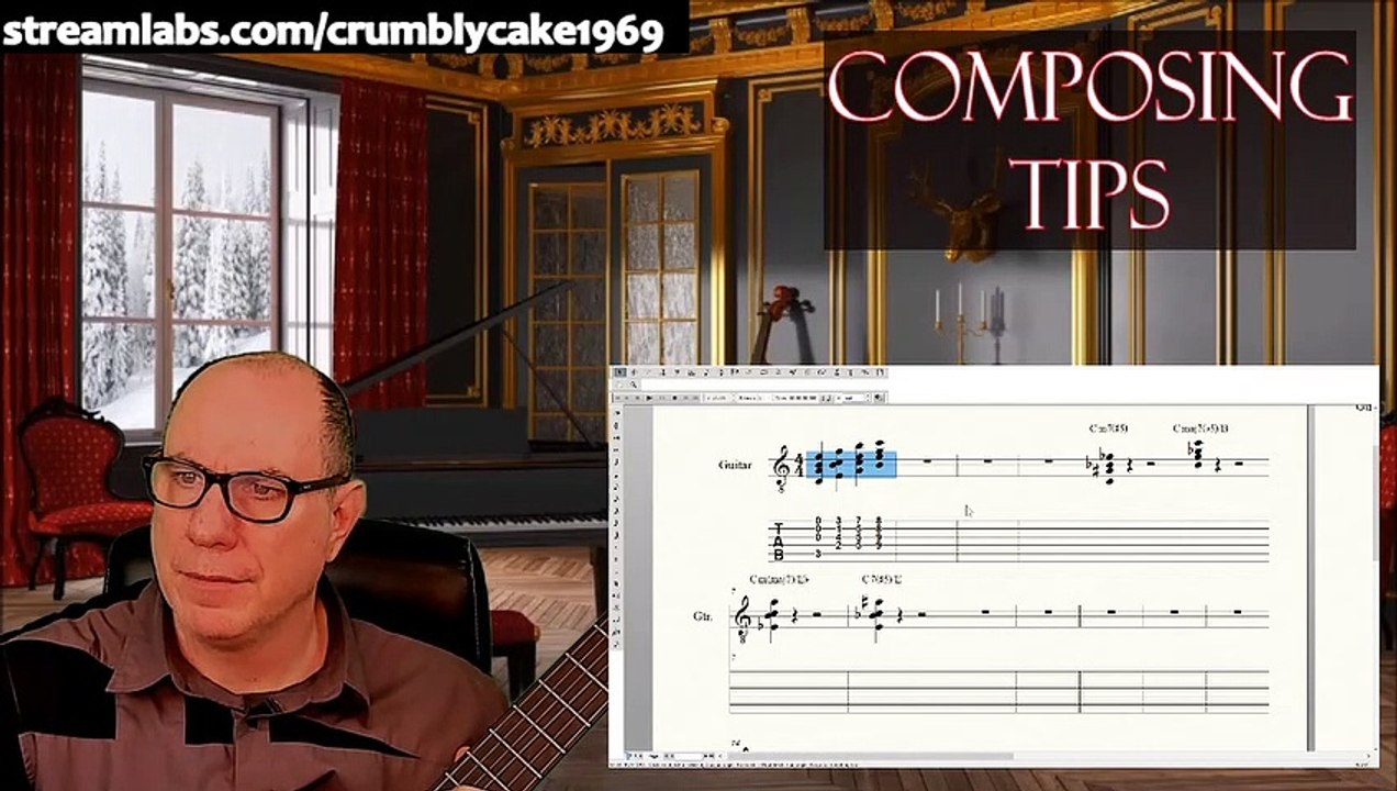 Composing for Classical Guitar Daily Tips: Exploring 7th Chord Voicing