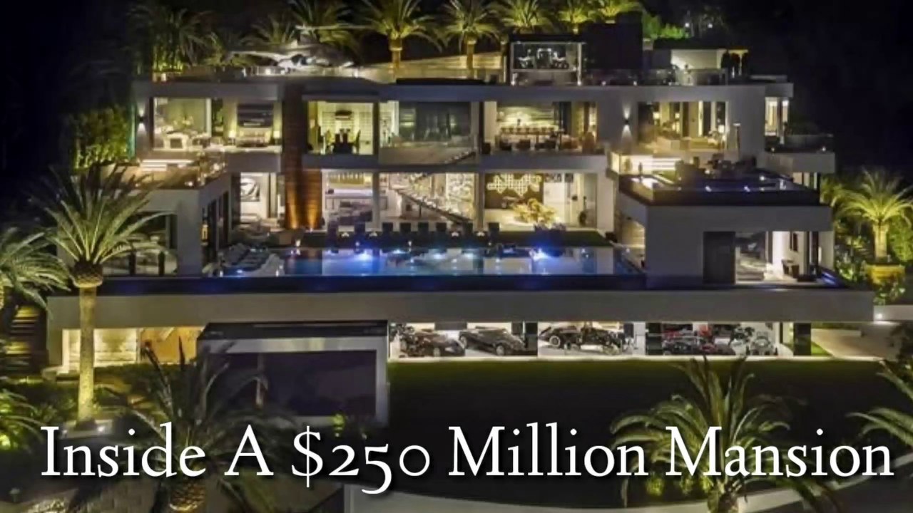 An inside look at a 250 million dollar mansion.
