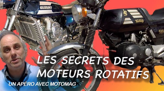 Les secrets des moteurs rotatifs moto ! Un Apéro avec Moto Magazine