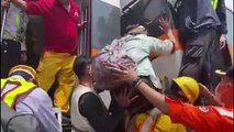 Medio centenar de personas mueren en accidente de tren en Taiwán