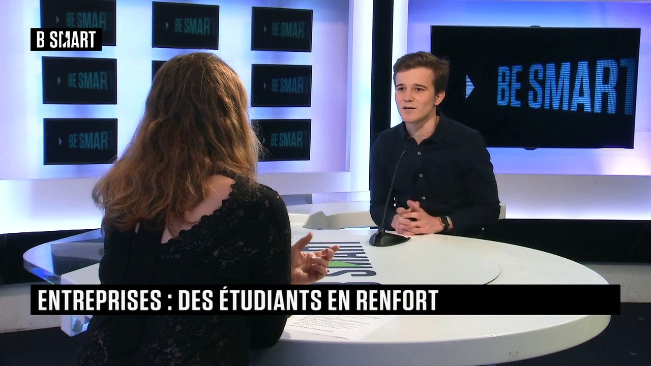 BE SMART - L'interview de Jean-Baptiste Achard (StaffMe) par Aurélie Planeix