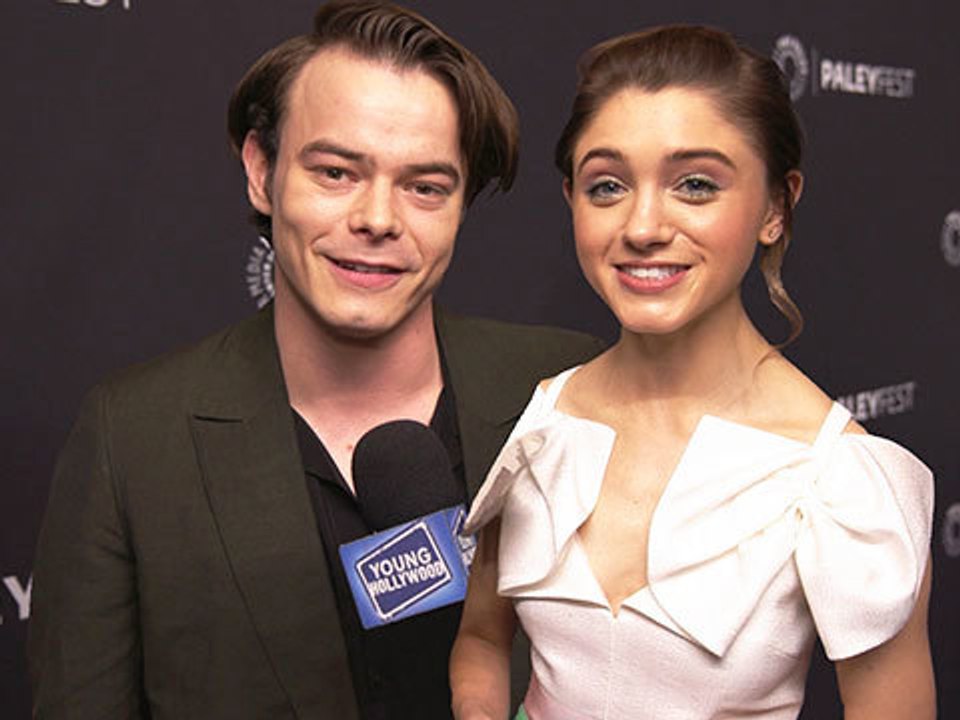 Stranger Things's Natalia Dyer & Charlie Heaton Get Hype For Season 3