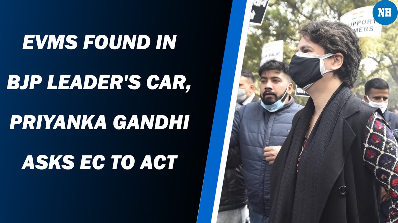 EVMs found in BJP leader's car in Assam, Priyanka Gandhi says EC should act decisively