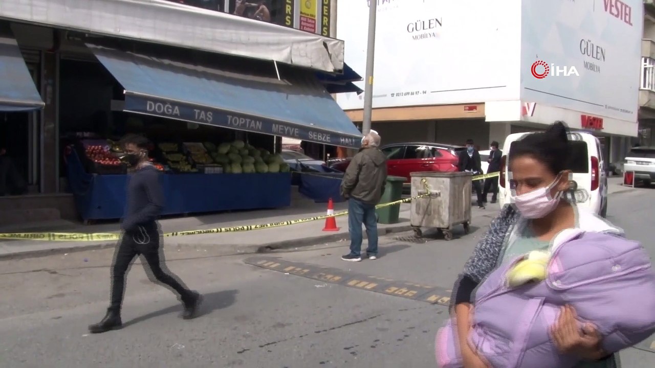 Esenyurt'ta Feci Olay, Yanında Çocuğu Olan Kadının Başına Cam Düştü