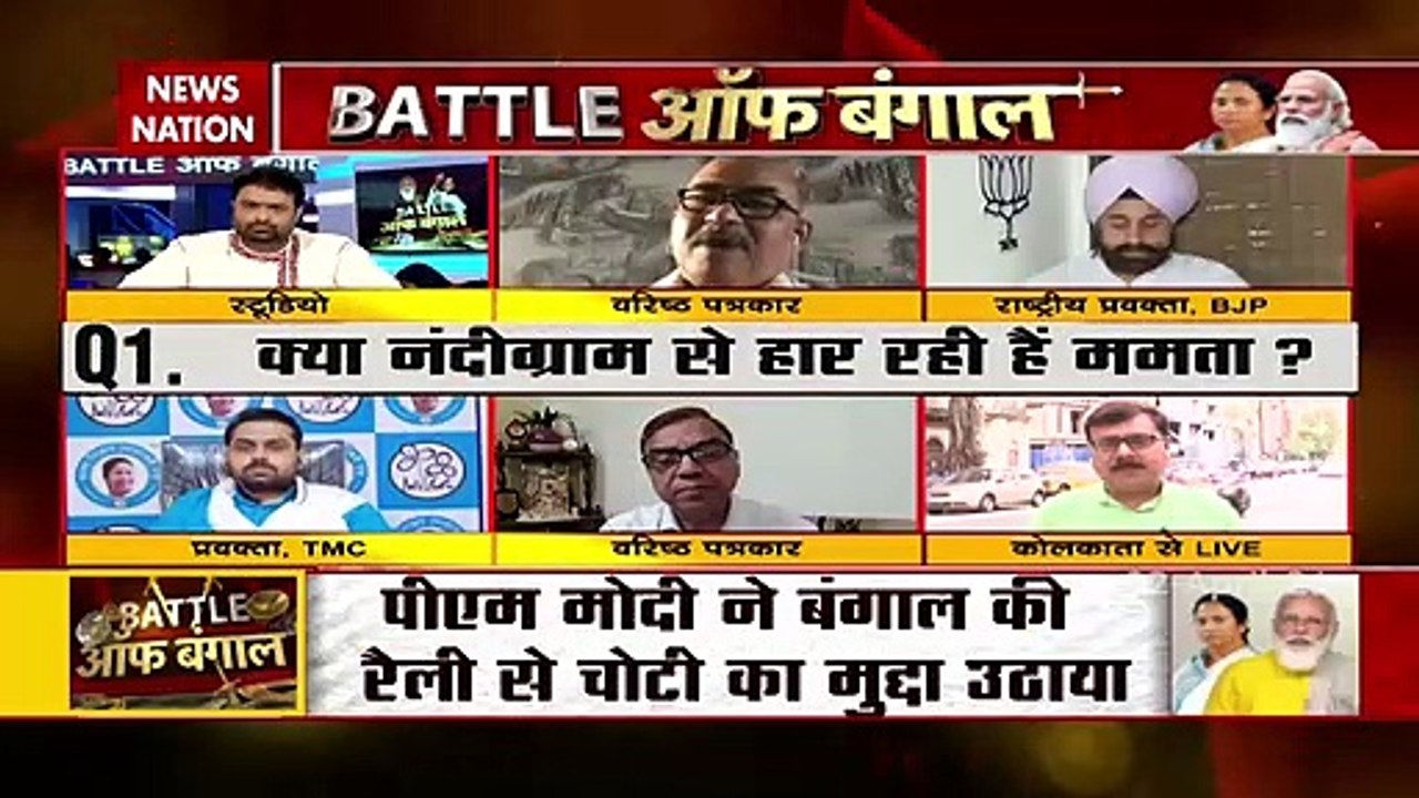 Battle of Bengal : Main fight is between TMC and BJP in West Bengal