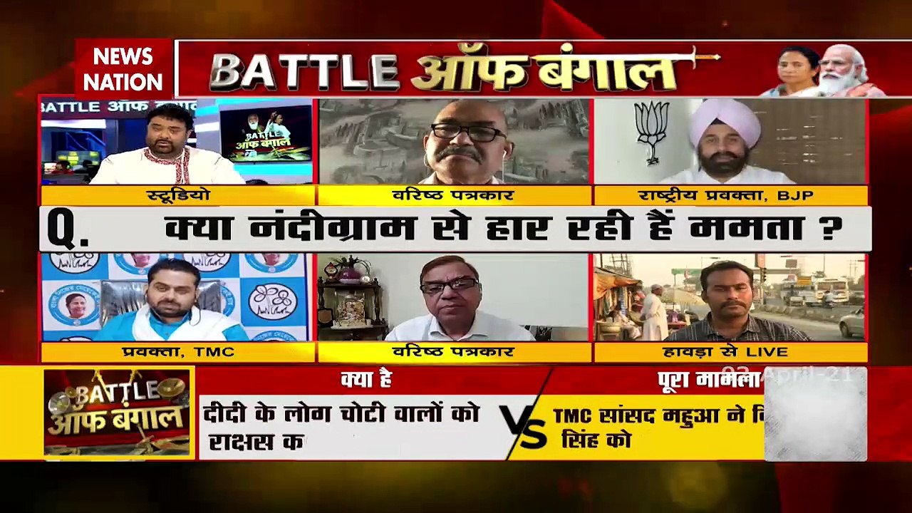 Battle of Bengal : CM Mamta is single-handedly fighting in Nandigram