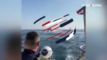 Türk Sahil Güvenlik gemisinden Yunan gemisine müdahale