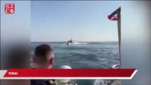 Yunan gemisine Türk Sahil Güvenliği'nden müdahale