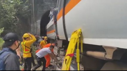 Dozens killed after Taiwan train derails in tunnel