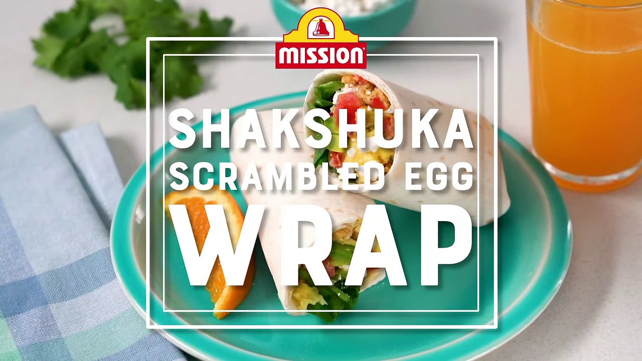Shakshuka Scrambled Egg Wraps | Healthy & Easy Breakfast Ideas