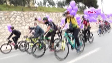 MERSİN TOROSLAR'DA PEDALLAR KANSERE KARŞI ÇEVRİLDİ