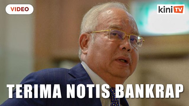 Najib terima notis bankrap dari Lembaga Hasil Dalam Negeri