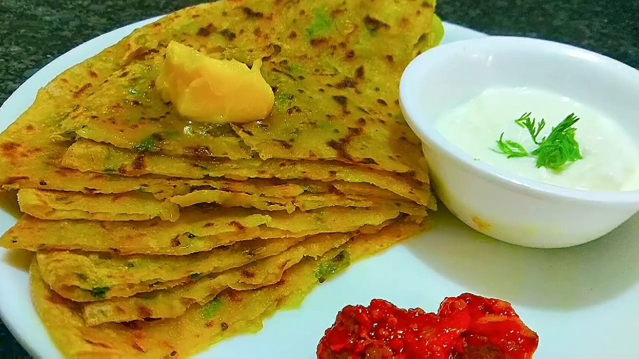 Super Soft Super Thin Aloo Paratha Recipe, Potato Stuffed Roti,Lunch