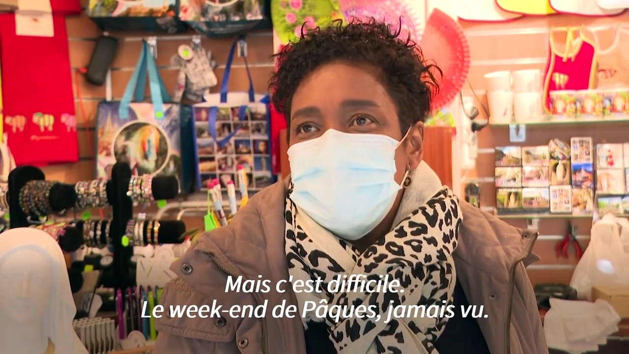 A Lourdes, des pèlerins quasi absents pour le week-end de Pâques