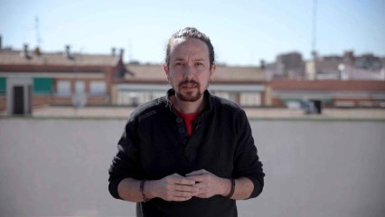 Pablo Iglesias denuncia los actos de racismo que se están viviendo en España.