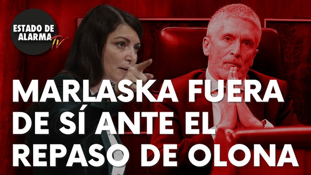 El ministro del Interior, Grande-Marlaska, fuera de sí ante el brutal repaso de Macarena Olona