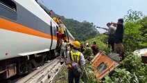 Plus de 50 morts et 140 blessés dans un accident de train à Taïwan, un Français décédé