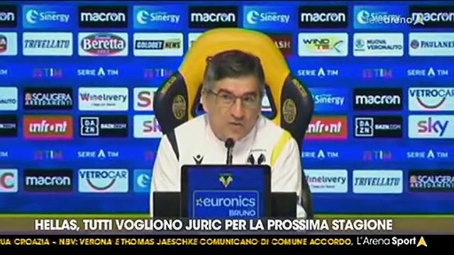 ARENA SPORT: VERONA, TUTTI VOGLIONO JURIC PER LA PROSSIMA STAGIONE