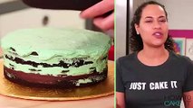 How To Make A Peppermint Chocolate Mega Cake | Yolanda Gampp | How To Cake It