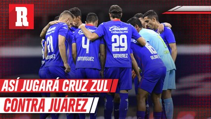 Así será la alineación de Cruz Azul ante la baja de Luis Romo