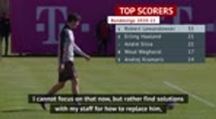 Flick focused on solutions to Lewandowski injury blow