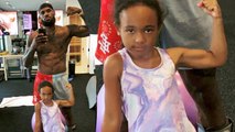 LeBron James’ 6-Year-Old Daughter Zhuri Is Already A BEAST In The Gym With Muscles Like Her Dad