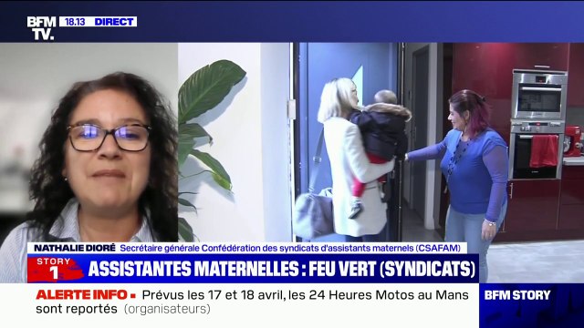 La secrétaire générale de la Confédération des syndicats d'assistants maternels déçue par le montant de l'activité partielle