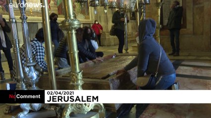 Christians mark Good Friday in Jerusalem inching towards normalcy