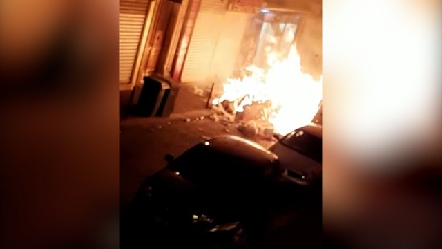 Paris : incendie d'une benne au cœur du quartier Château-rouge