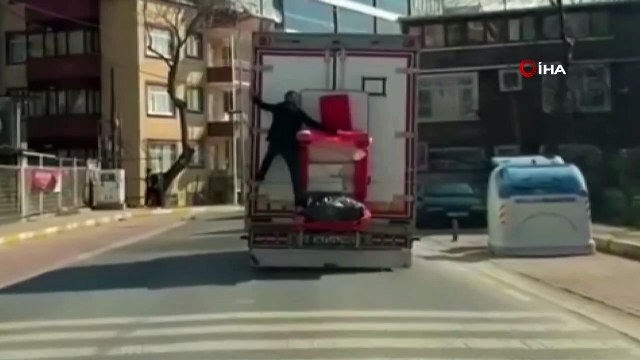 Avcılar’da yürekleri ağızlara getiren görüntü
