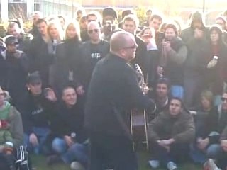 Black Francis precore Lausanne/Switzerland