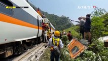 Kecelakaan Kereta Api di Taiwan, Sebanyak 51 Orang Dilaporkan Tewas