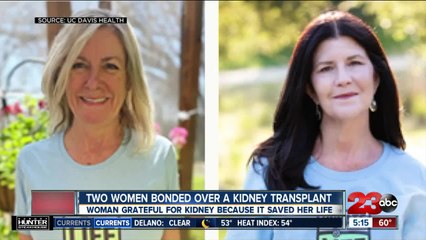 CHECK THIS OUT: two women bonded over kidney transplant