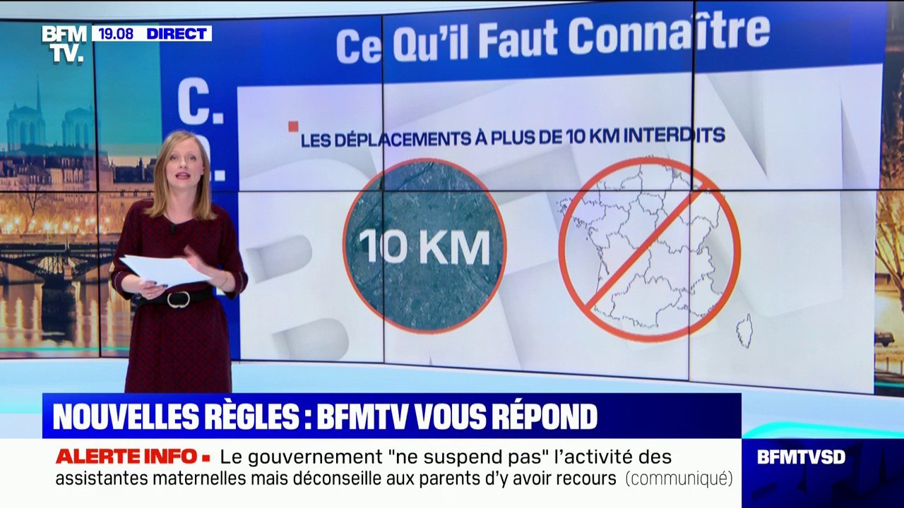 Le point sur les nouvelles restrictions qui entreront en vigueur dès ce samedi