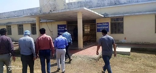 मरीजों की बढ़ती संख्या को देखते हुए फिर से तैयार हो रहा कोविड केयर  सेंटर