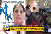 Argentina: más de 500 adultos mayores participan de fiesta COVID sin mascarilla