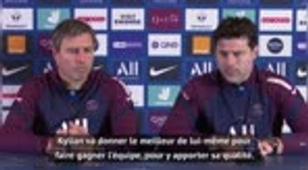 PSG - Pochettino évasif sur la prolongation de Mbappé