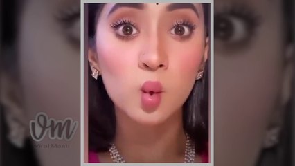Yeh Rishta Kya Kehlata Hai Fame Shivangi Joshi Blinked Eye in Latest Video