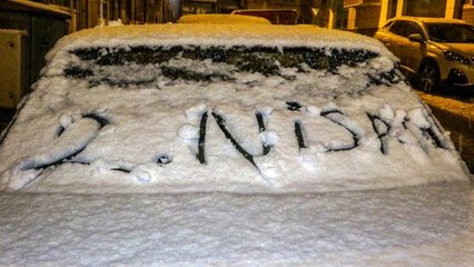 Nisan ayında kar sürprizi: Kent beyaza büründü