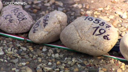 Камни памяти жертв ковида