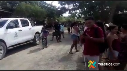 tn7 Pese a prohibición, vecinos de Ortega realizaron lagarteada y policía rescató al animal 020421