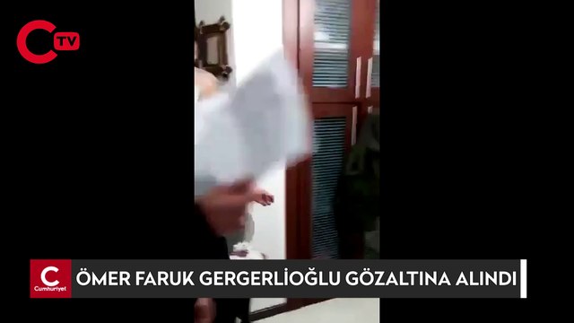 Ömer Faruk Gergerlioğlu gözaltına alındı