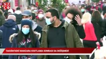 Taksim’deki manzara, kısıtlama sonrası da değişmedi