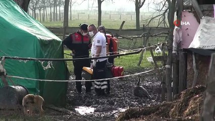 Hayvan bakmaya gidiyorum dediği ahırda kardeşi cesedini buldu