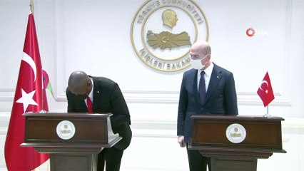 Bakan Soylu, Gine Bissau’lu mevkidaşı Cande’yi kabul etti