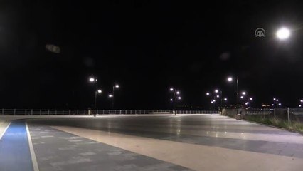 Son dakika haberleri: ÇANAKKALE -  Sokağa çıkma kısıtlaması başladı