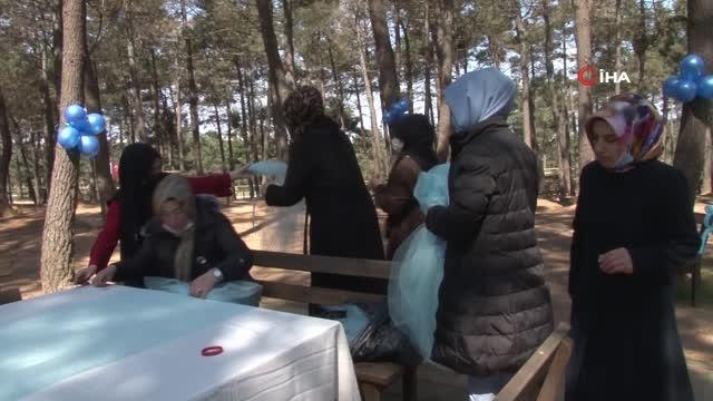 Ümraniye'de otizmli çocuklar 'Otizm Farkındalık Günü'nde bir araya geldi