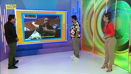Babu estreia novo quadro do "A Eliminação" e LIMPA A BARRA de Projota, Fiuk e Lucas Penteado | BBB21