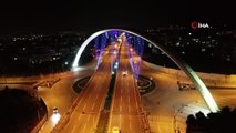 Manisa Büyükşehir Belediyesi otizm için 'Mavi Işık' yaktı